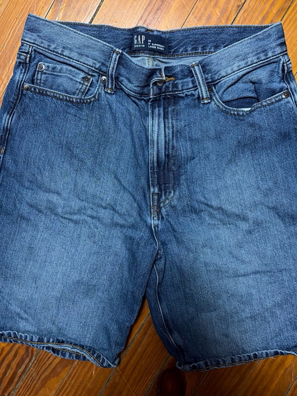 GAP Men’s Denim Shorts in Indigo Blue
